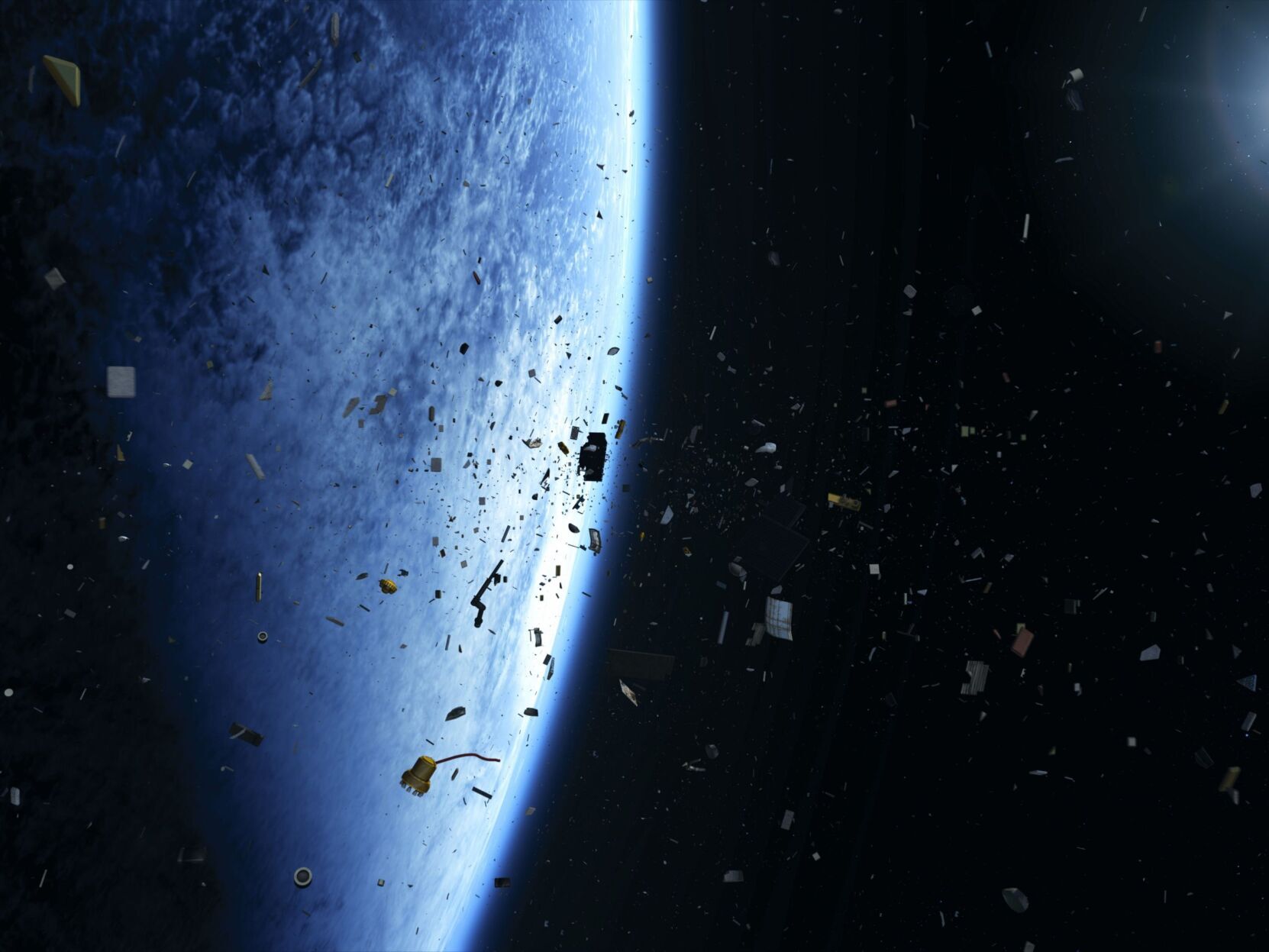 UK’s £75M bid to build spaceship to clear space debris